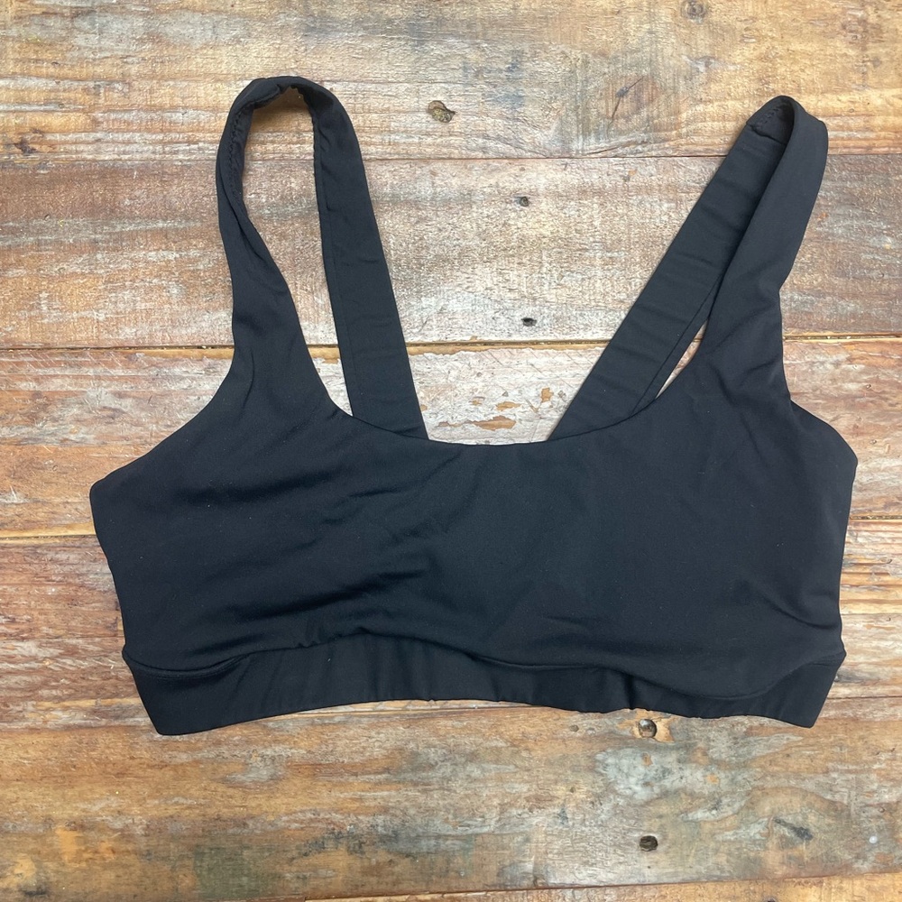 Vuori Black Strappy Bikini Top - Picture 2 of 5